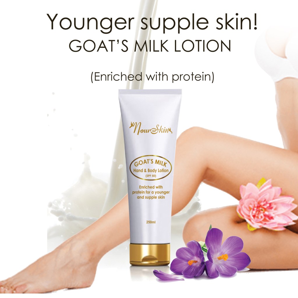 Goat's Milk Lotion
Hand and body lotion