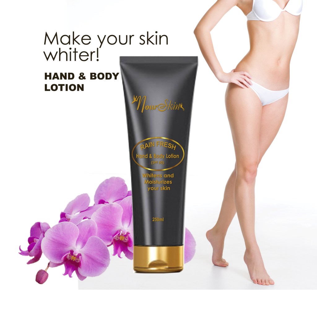 Hand and body lotion, Rain Fresh