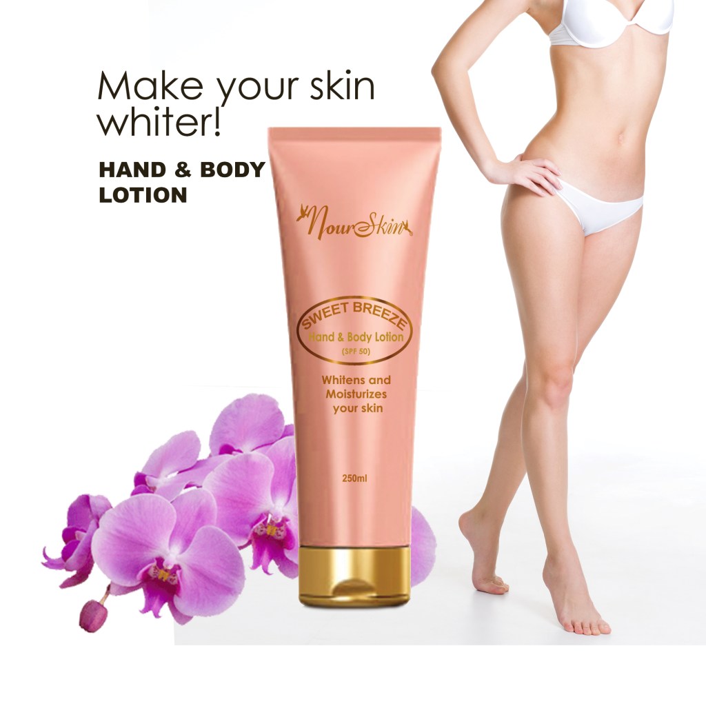 Hand and body lotion, Sweet Breeze